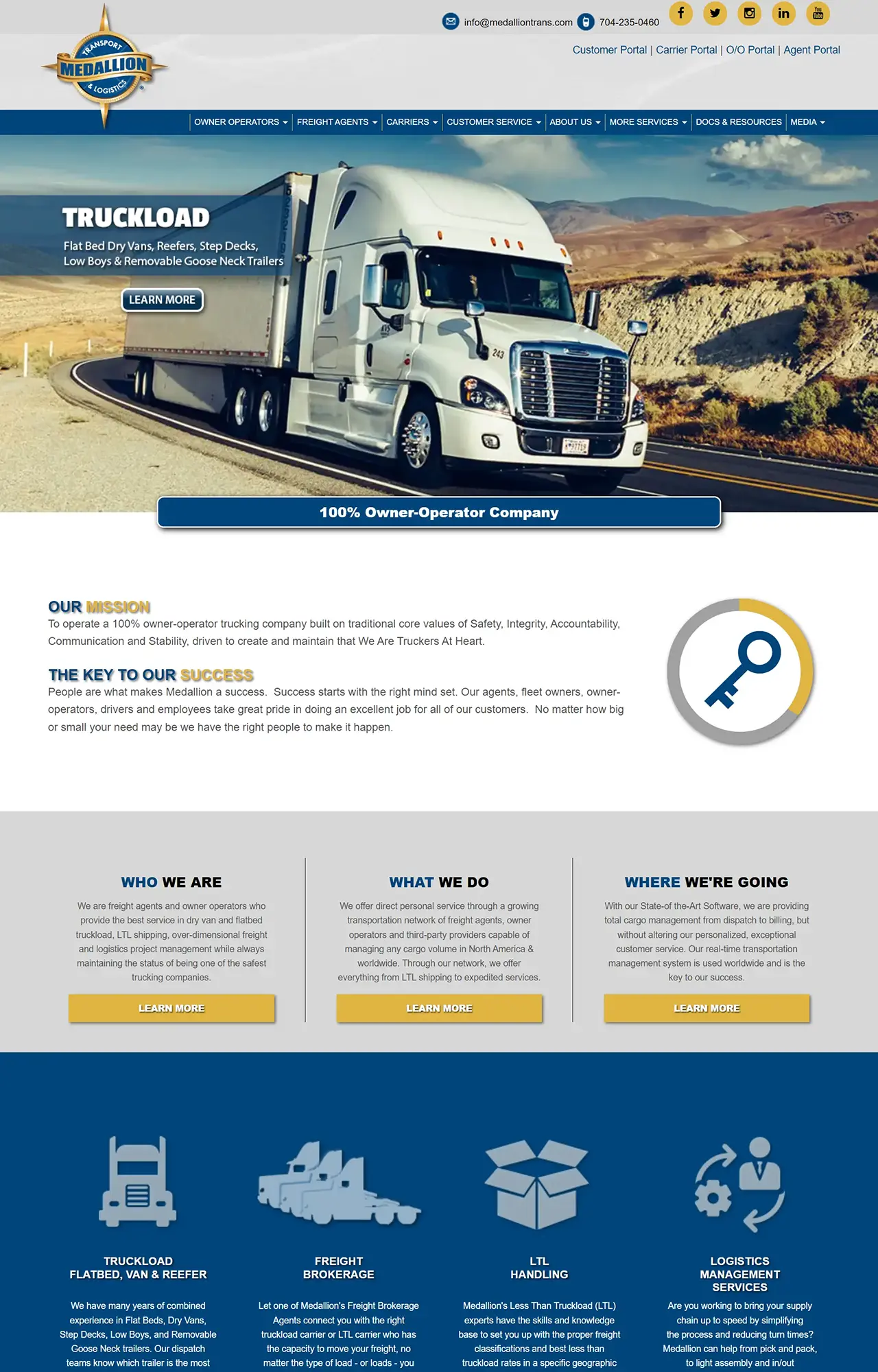 Advanced Transport and Logistics Web Solution for Enhanced Operations